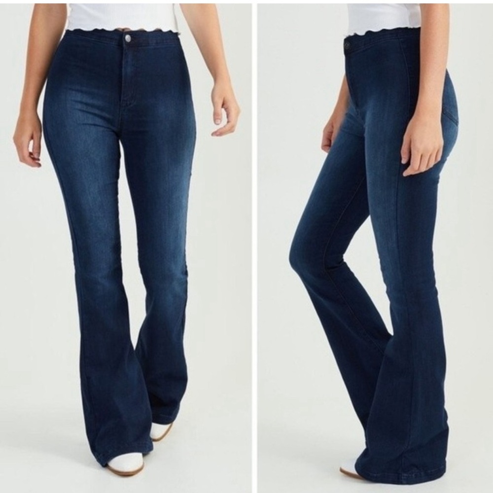Altar’d State Defiance high waist flare, bell bottom jeans